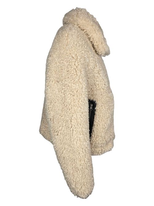 ecopelliccia donna hester sabbia Save the duck | D32515W-CURL40034